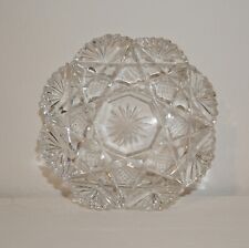 Petite assiette, coupelle cristal taillé cristal couleur Baccarat 02