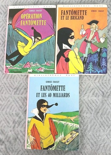 Lot livres fantômette - lot,