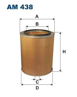 Filtre air cartouche - à,