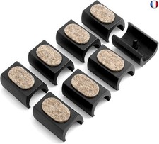 Design61 Silencer Lot de 8 Patins en Feutre pour Chaise avec Surface