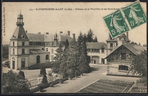 Cpa symphorien lay - cpa, st-symphorien-de-lay