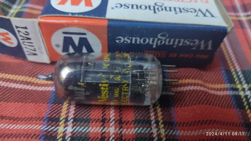 Tube 12au7a ecc82 westinghouse - tube,