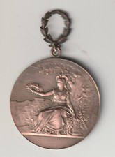 Médaille ,Exposition Annuelle de Fruits à Pressoir -pommes-cidrerie-SÉES (Orne)