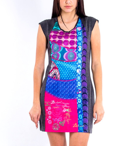 Robe décalée sarai desigual - robe,