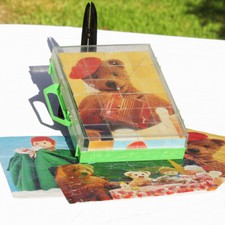 Jeu vintage 24 cubes Bonne Nuit les Petits Dujardin