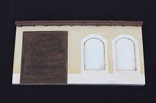 FO' Façade 1/43 heco miniature maison diorama fond pour la Bugatti Royale Kelner