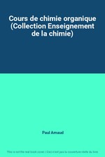 Cours de chimie organique