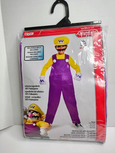 Wario costume medium outfit - wario,