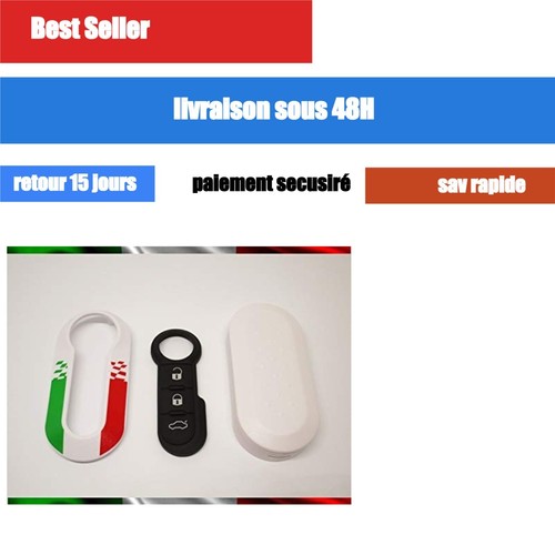 Coque clé fiat 500 - 500, evo