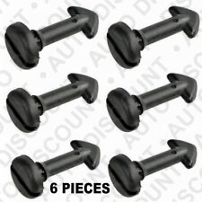 x6 Clips Vis Fixation Cache Moteur Peugeot 206 307 407 607 C4 1.8 2.0 16S 025067