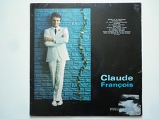 Claude François album 33Tours vinyle N° 4 Même Si Tu Revenais disque label bleu