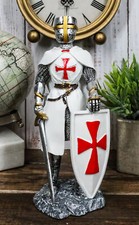 White Cloak Medieval Crusader