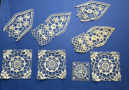 Dentelle ancienne aux - dentelle,