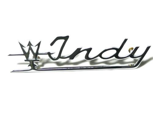 Sigle insigne écrit maserati - insigne,