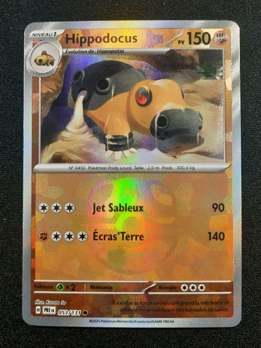 Carte pokémon hippodocus - :,