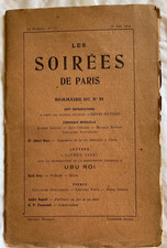 LES SOIRÉES DE PARIS N°24 – mai 1914 - APOLLINAIRE, MATISSE, JARRY