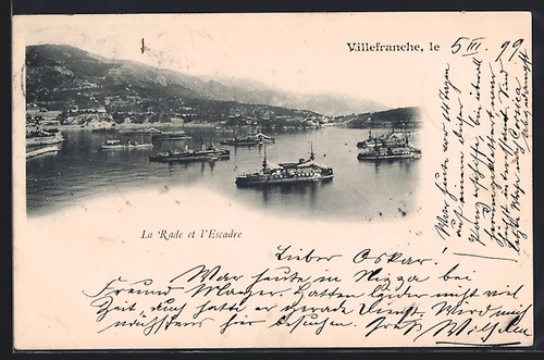 Cpa villefranche sur - cpa, le