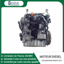 🇫🇷 MOTEUR   VOLKSWAGEN PASSAT 2.0 TDI ♻️ CBA 🚗 225664km