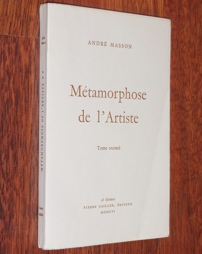 André masson metamorphose - masson, de