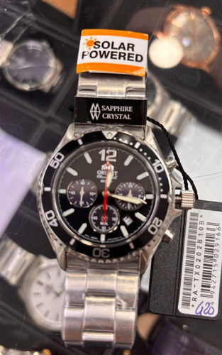 Montre orient mako solaire - montre,