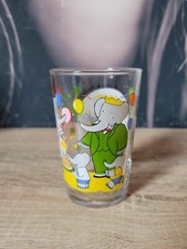 VERRE A MOUTARDE AMORA ÉLÉPHANT BABAR COLLECTION  🐘