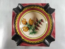 MAGNIFIQUE CENDRIER " JAUNE /