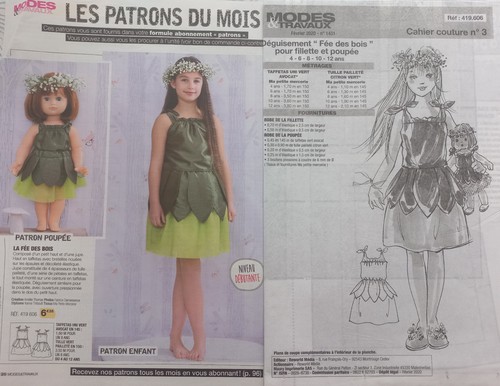 Patron modes travaux - patron,