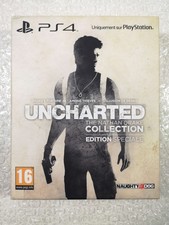 UNCHARTED DRAKE COLLECTION - LIMITED EDITION - PS4 FR OCCASION (GAME IN ENGLISH/
