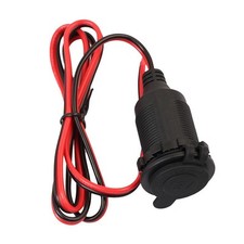 DC 12V 24V Voiture Moto Tracteur Femelle Allume-cigare Prise De Courant Prise