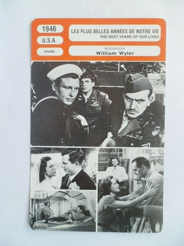 Carte fiche cinema 1946 - 1946, les