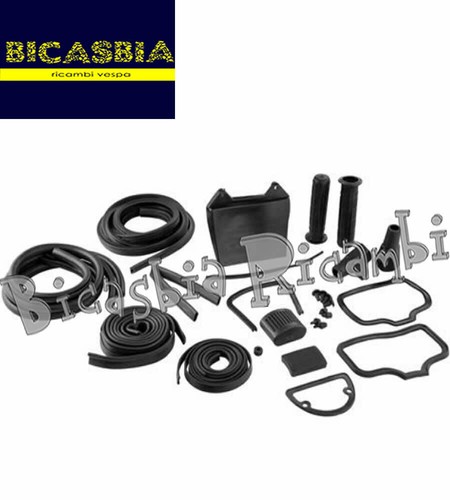 13006 set caoutchoucs noirs - set,