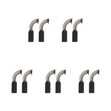 5 Ensembles de - 2x Balais de Charbon - Meuleuse Black & Decker