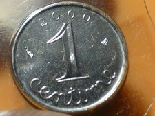 1 CENTIME - EPI - 2000 - Var REBORD - TRES RARE & QUALITE FDC SCELLEE !