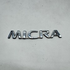 ÉCRIT NISSAN MICRA LOGO