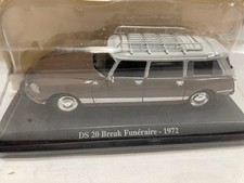 CITROEN DS20 Break Funerarire 1972 1:43 Atlas Voiture miniature diecast