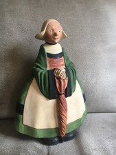 ANCIENNE TIRELIRE BECASSINE PLATRE