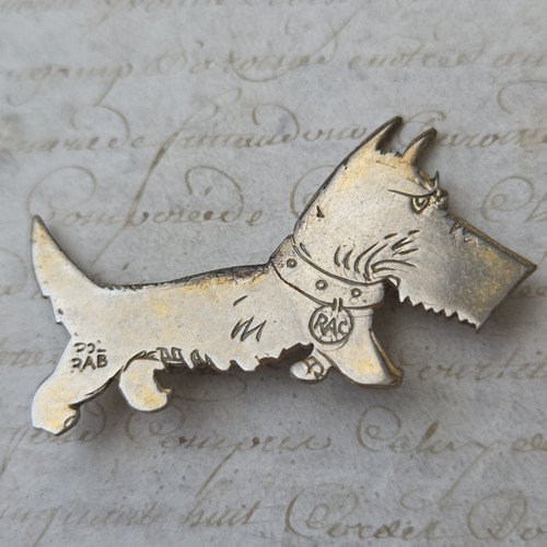 Broche ancienne pol rab - broche, chien