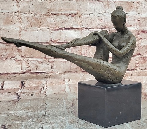 Sculpture bronze nue - sculpture, danseuse