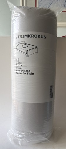 Ikea strimkrokus twin - ikea, gray