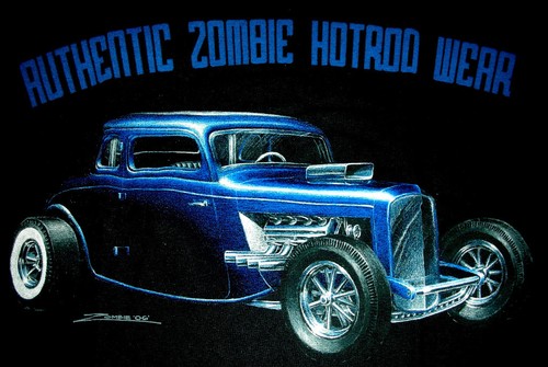 Rat rod hot - rat, blue