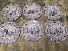 6 assiettes différents