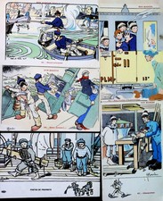 CPA X 25 ( Nos marins) illustration de H. Gervese