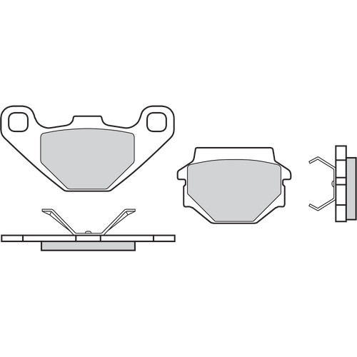 Brembo plaquettes frein - brembo,