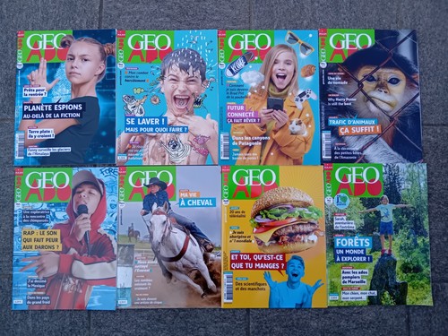 Lot magazines géo ado - 15,