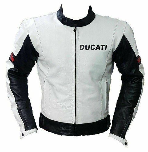 Ducati veste motard cuir - veste,