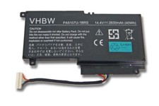 Batterie pour Toshiba Satellite L40-AT25W1 L40-AT26W1 L40-AT27W1 2830mAh
