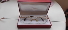 LUNETTES CARTIER PARIS VINTAGE PLAQUE OR MARQUE 145