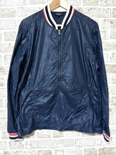 Navy anorak jacket - a.p.c.,