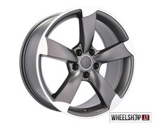 Audi TTRS R17 5x100 jantes alliage 4x 17 pouces gris 7.5j jantes VW Skoda Seat