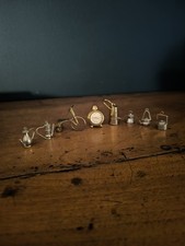 Lot D'objets Miniature En Laiton Et En Métal Rétro Vintage Ancien